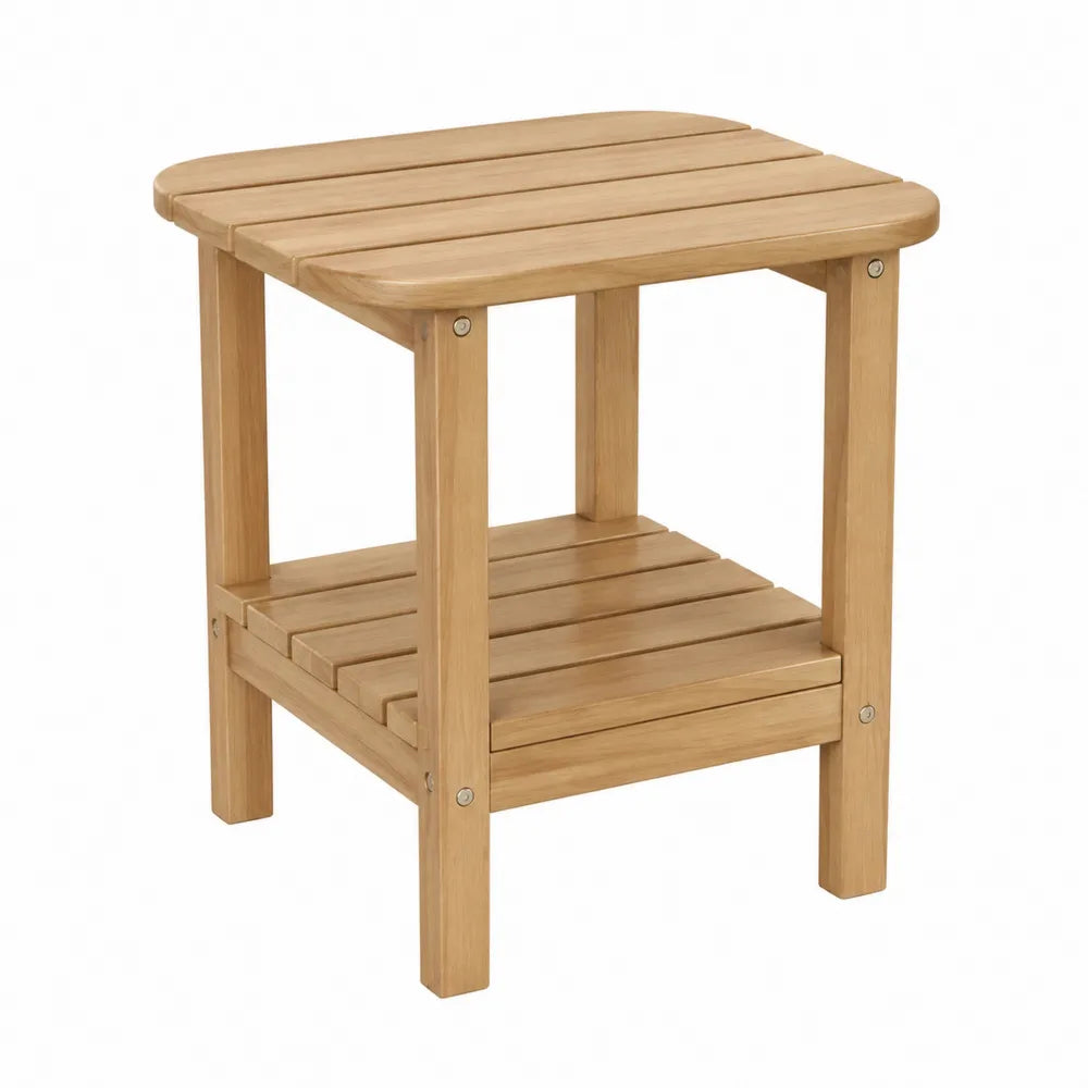 Stolik z drewna tekowego 45x45x45 cm